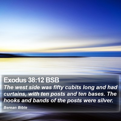 Exodus 38:12 BSB Bible Verse Image