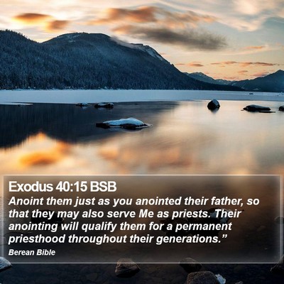 Exodus 40:15 BSB Bible Verse Image
