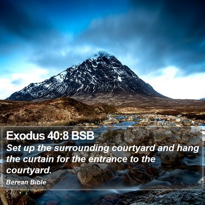 Exodus 40:8 BSB Bible Verse Image