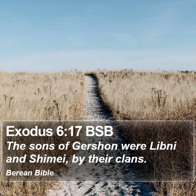 Exodus 6:17 BSB Bible Verse Image