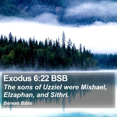 Exodus 6:22 BSB Bible Verse Image