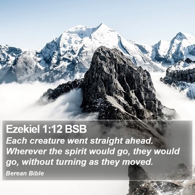Ezekiel 1:12 BSB Bible Verse Image