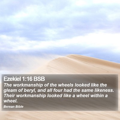 Ezekiel 1:16 BSB Bible Verse Image