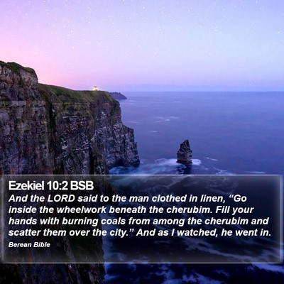 Ezekiel 10:2 BSB Bible Verse Image