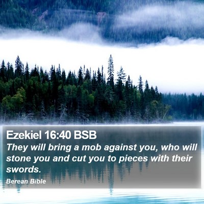 Ezekiel 16:40 BSB Bible Verse Image