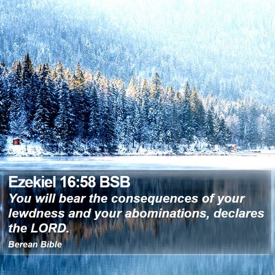 Ezekiel 16:58 BSB Bible Verse Image