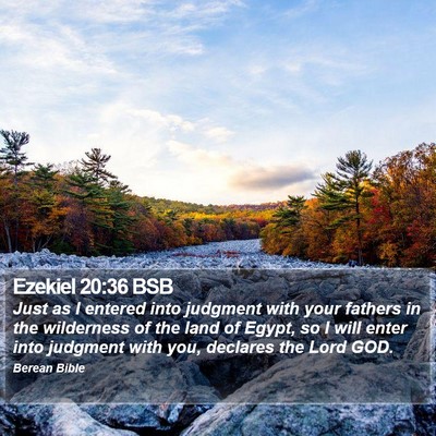 Ezekiel 20:36 BSB Bible Verse Image