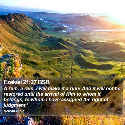 Ezekiel 21:27 BSB Bible Verse Image