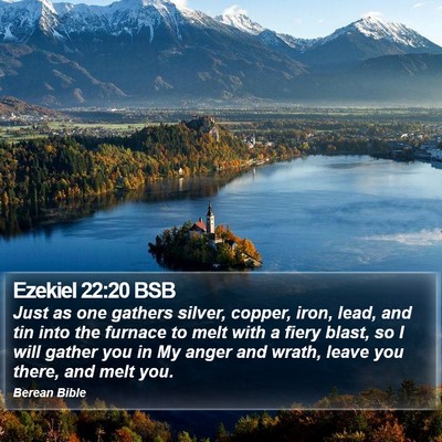 Ezekiel 22:20 BSB Bible Verse Image