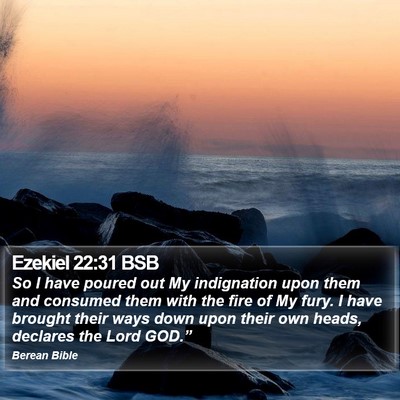 Ezekiel 22:31 BSB Bible Verse Image