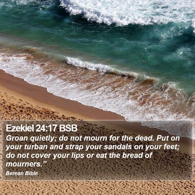Ezekiel 24:17 BSB Bible Verse Image