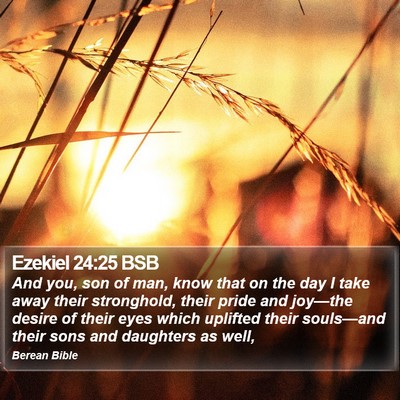 Ezekiel 24:25 BSB Bible Verse Image