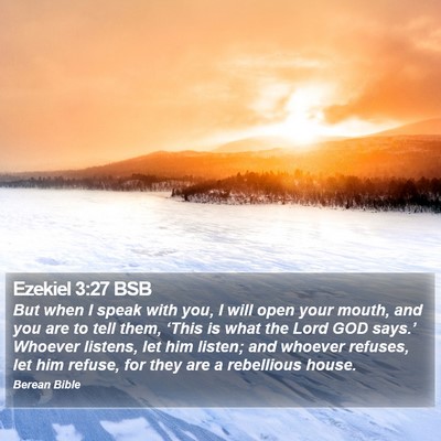 Ezekiel 3:27 BSB Bible Verse Image