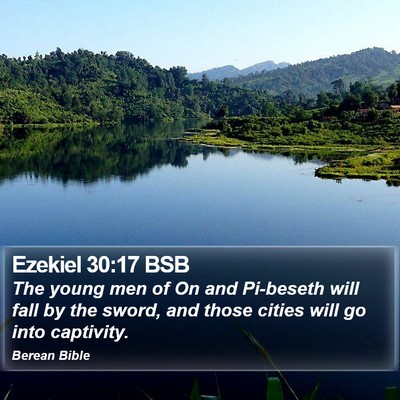 Ezekiel 30:17 BSB Bible Verse Image