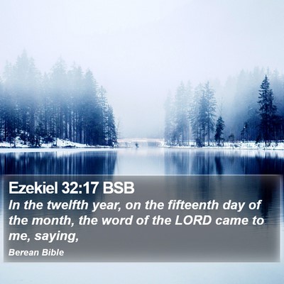 Ezekiel 32:17 BSB Bible Verse Image