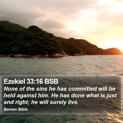 Ezekiel 33:16 BSB Bible Verse Image