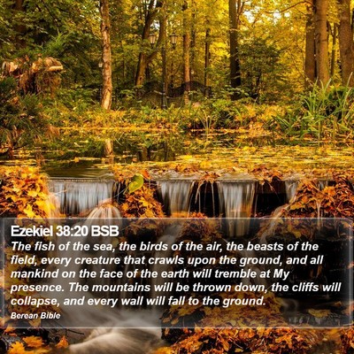 Ezekiel 38:20 BSB Bible Verse Image