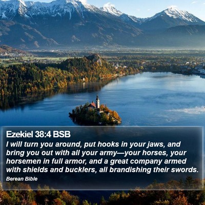 Ezekiel 38:4 BSB Bible Verse Image