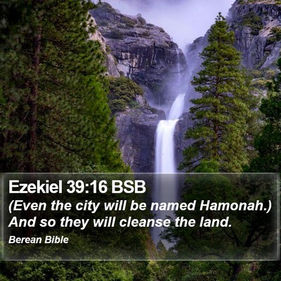 Ezekiel 39:16 BSB Bible Verse Image