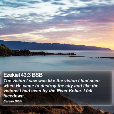 Ezekiel 43:3 BSB Bible Verse Image