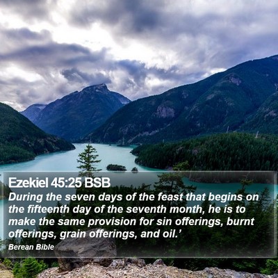 Ezekiel 45:25 BSB Bible Verse Image