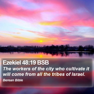 Ezekiel 48:19 BSB Bible Verse Image