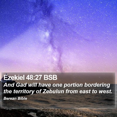 Ezekiel 48:27 BSB Bible Verse Image