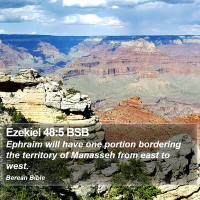 Ezekiel 48:5 BSB Bible Verse Image
