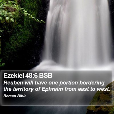 Ezekiel 48:6 BSB Bible Verse Image