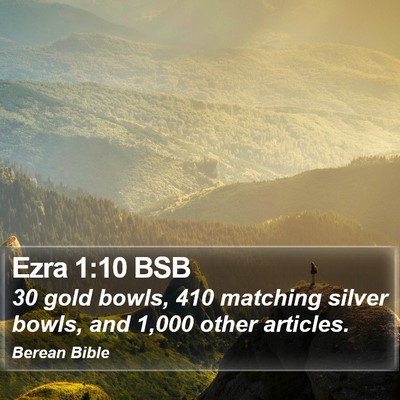 Ezra 1:10 BSB Bible Verse Image