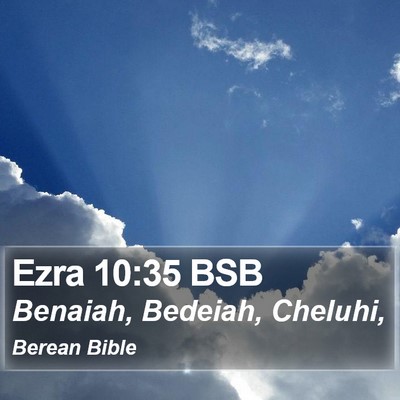 Ezra 10:35 BSB Bible Verse Image