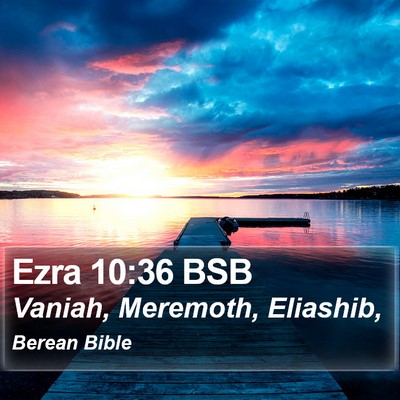 Ezra 10:36 BSB Bible Verse Image