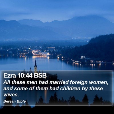 Ezra 10:44 BSB Bible Verse Image