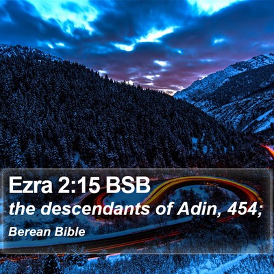 Ezra 2:15 BSB Bible Verse Image