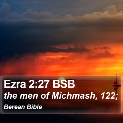 Ezra 2:27 BSB Bible Verse Image
