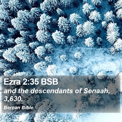 Ezra 2:35 BSB Bible Verse Image
