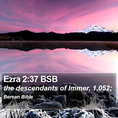 Ezra 2:37 BSB Bible Verse Image