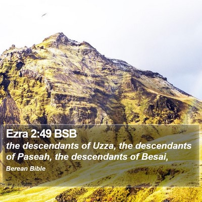 Ezra 2:49 BSB Bible Verse Image