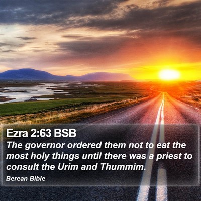 Ezra 2:63 BSB Bible Verse Image