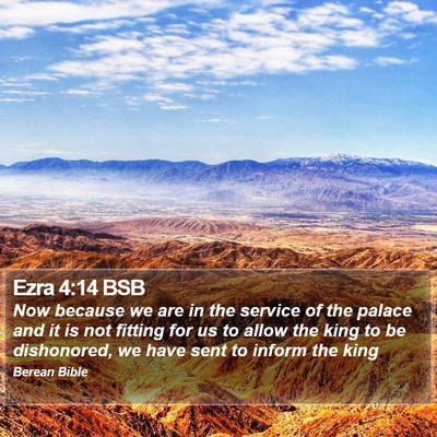 Ezra 4:14 BSB Bible Verse Image