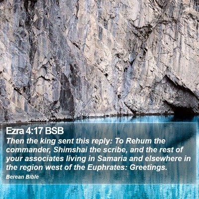 Ezra 4:17 BSB Bible Verse Image