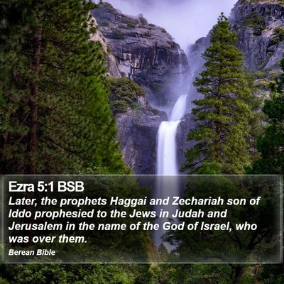 Ezra 5:1 BSB Bible Verse Image