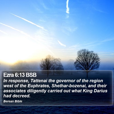 Ezra 6:13 BSB Bible Verse Image