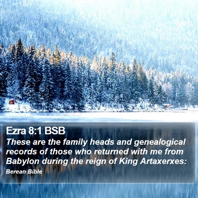 Ezra 8:1 BSB Bible Verse Image
