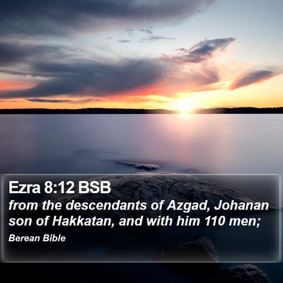 Ezra 8:12 BSB Bible Verse Image