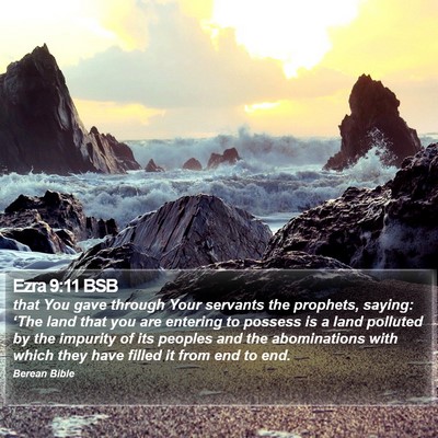 Ezra 9:11 BSB Bible Verse Image