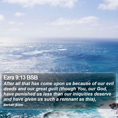 Ezra 9:13 BSB Bible Verse Image