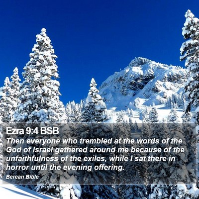 Ezra 9:4 BSB Bible Verse Image