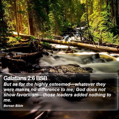 Galatians 2:6 BSB Bible Verse Image
