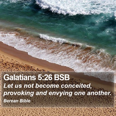 Galatians 5:26 BSB Bible Verse Image